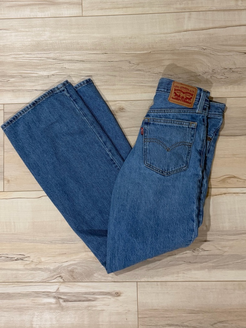 Levi 94 baggy bootcut jeans